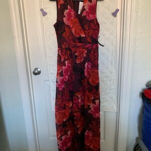 New York & Company Vibrant Floral Maxi Dress